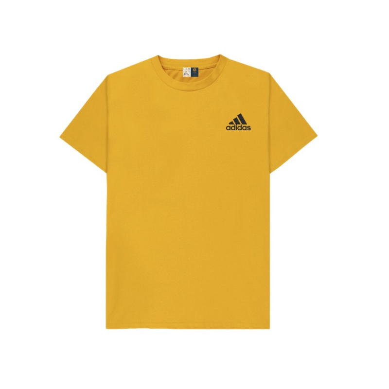 Baju Kaos Distro Pria Adidas Logo Sablon Size M L XL Premium