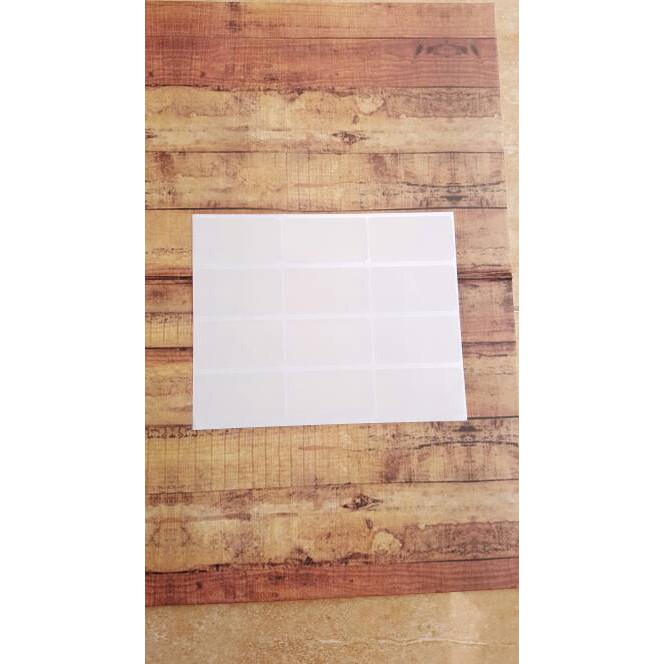 Sticker Label Transparant Abc 103