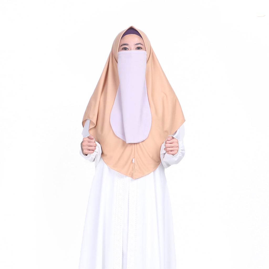 KHANZA SPORT HIJAB - Hijab Olahraga - Nusseyba Activewear-Tortilla Brown