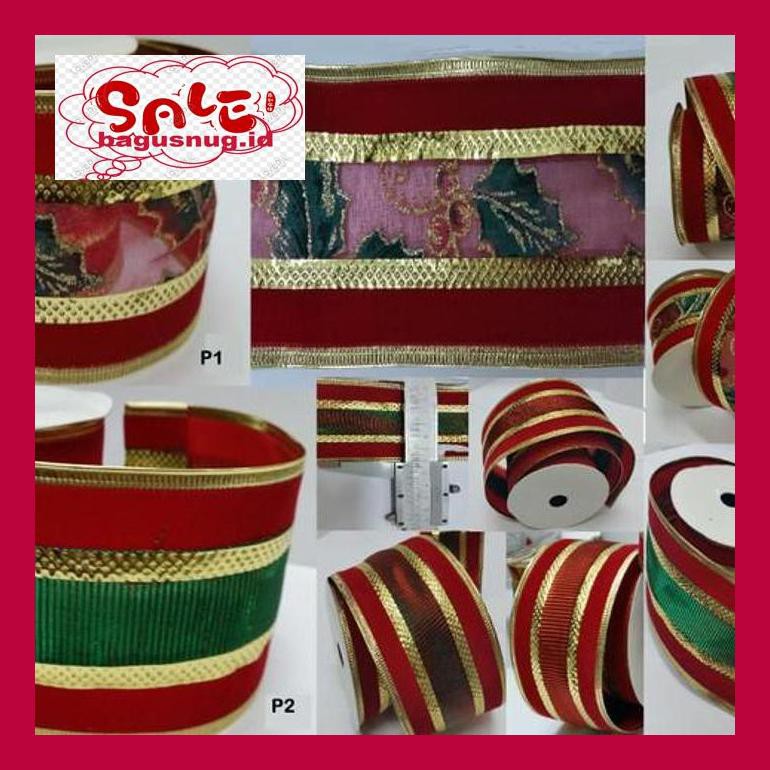 

Perlengkapan Natal Nugy- Pita Natal 790Nug
