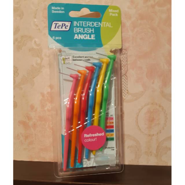 Interdental Brush TePe dr Swedia pack isi 6