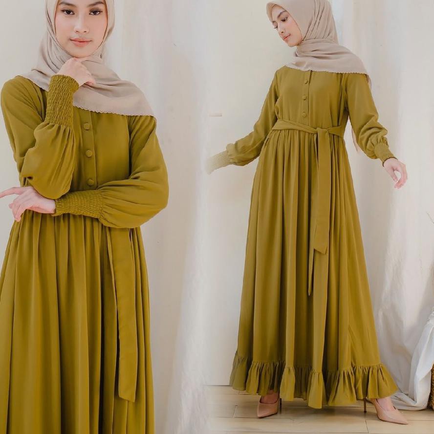 MARWAH DRESS/ Grosir Gamis Hijab Dress Murah Wanita Muslim Terbaru