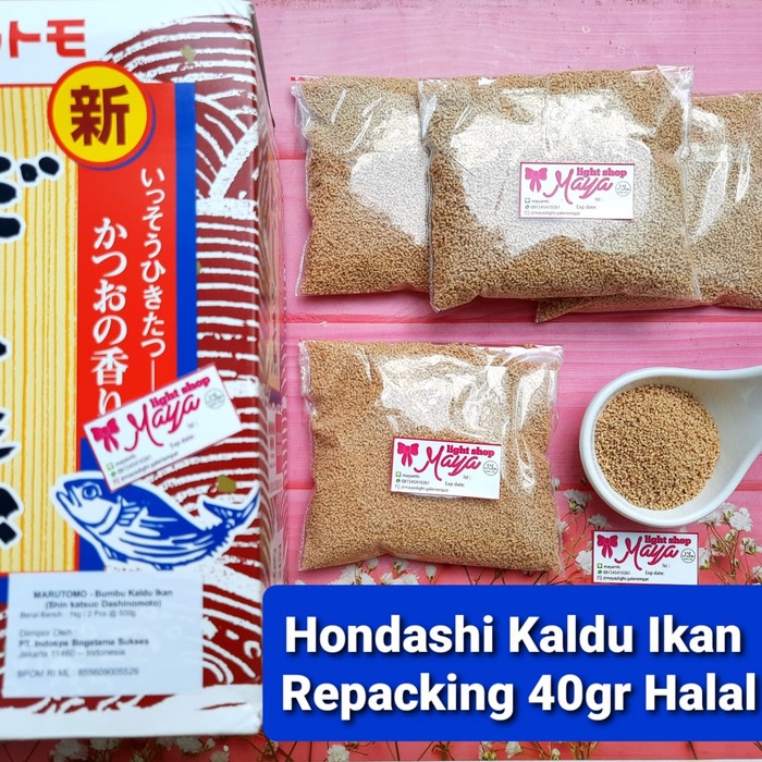 

PROMO Hondashi kaldu ikan 40gr marutomo dashi penyedap rasa katsuo