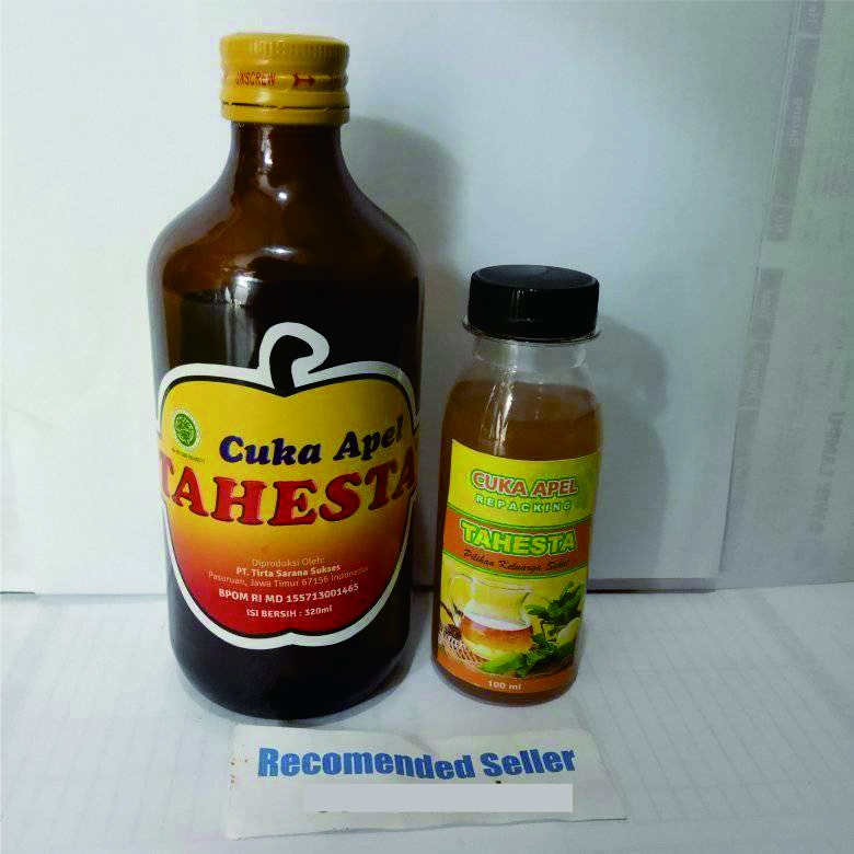 

Cuka apel TAHESTA 100 ml. REPACKING.