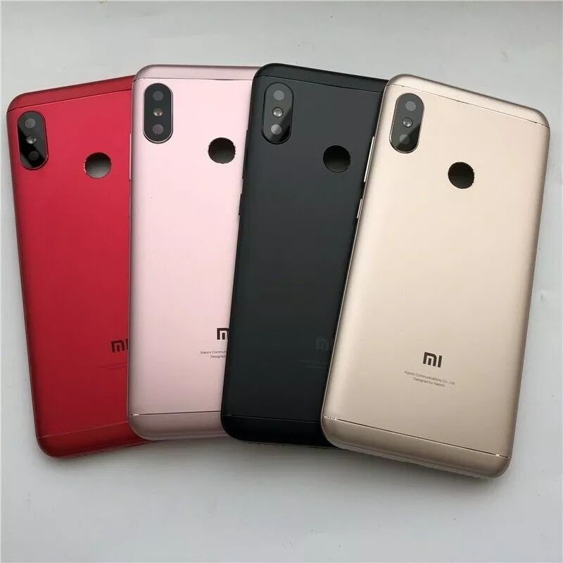 BackDoor Back Cover Casing Tutup Belakang Pengganti Kesing Housing HP Xiaomi Mi A2 Lite + Tombol