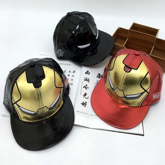 Topi Snapback Anak Ironman Marvel The Avengers Import
