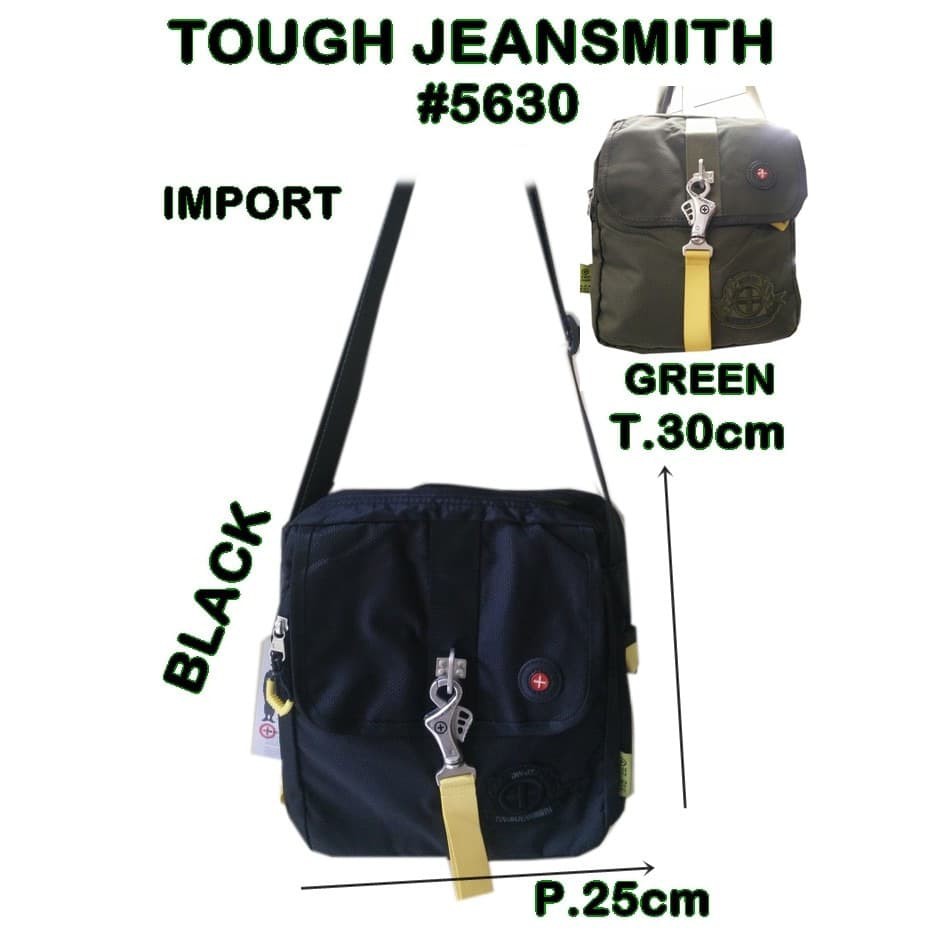 Promo! TAS SELEMPANG PRIA TOUGH JEANSMITH 5630 TAS SELEMPANG ARMY Murah!