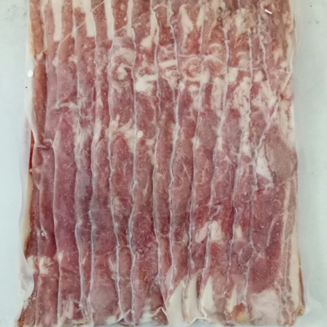 

Pork streaky bacon / smoked bacon