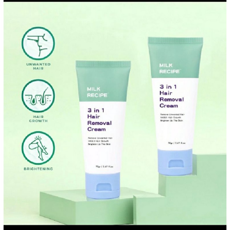 MILK RECIPE 3 IN 1 HAIR REMOVAL CREAM
