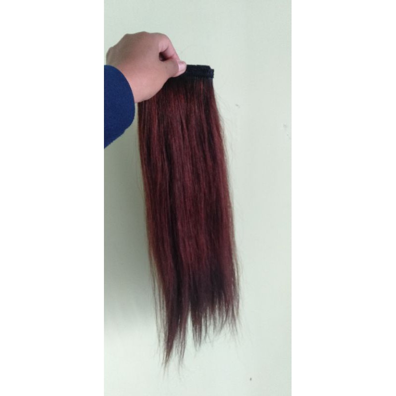 Hair clip warna coklat