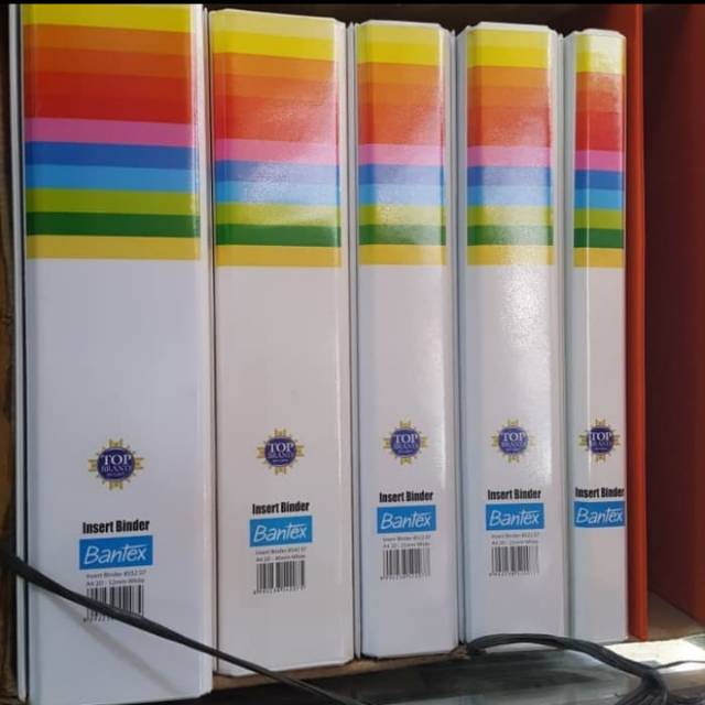 

Insert binder / ring binder Bantex 8522 ukuran A4 ketebalan Medium 25mm