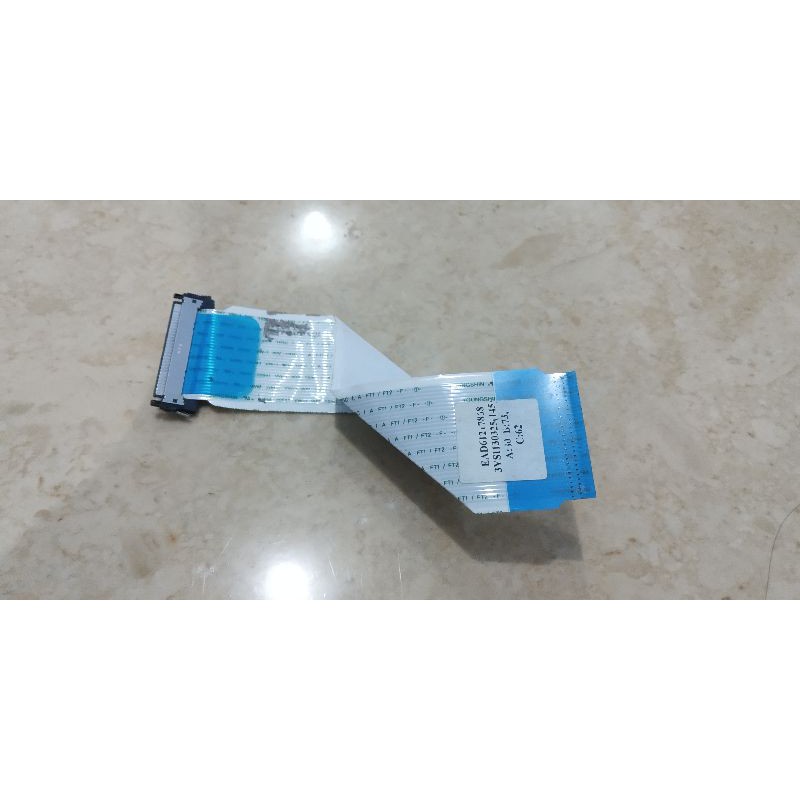 Flexible Fleksibel Soket Socket Kabel Ticon Tcon T Con Sambungan TV LG 24LN4100 LN41 LN4100 24inchi