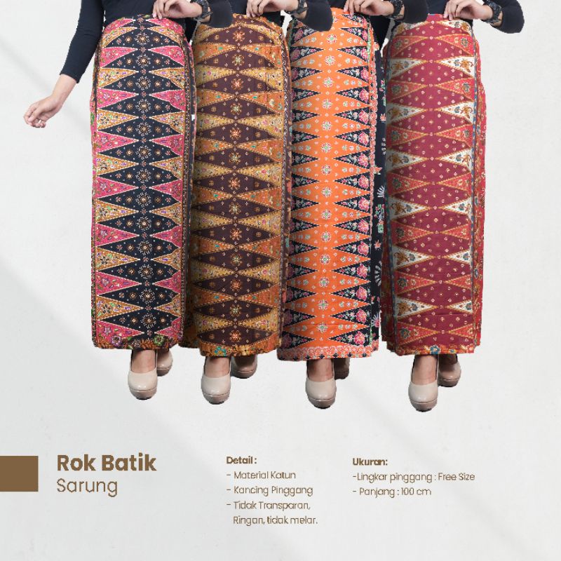 Rok Batik Tumpal Encim  - Naira Batik