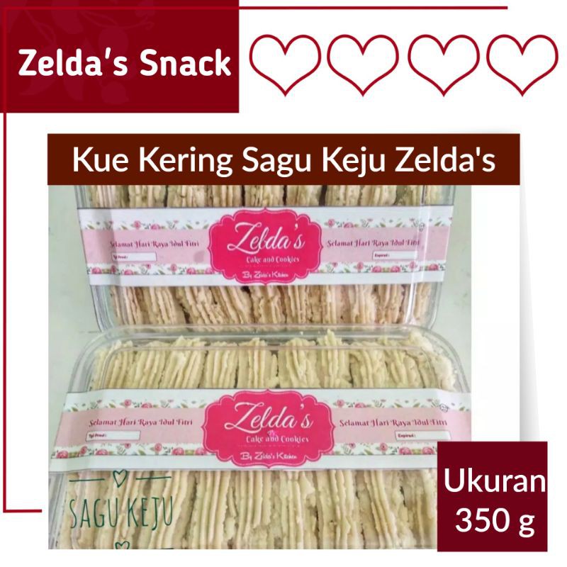 

Kue Kering Sagu Keju Zelda's Snack