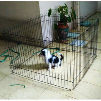 GUNINCO KANDANG 90x60 kandang hewan besi anjing kucing kelinci SIZE XL-2