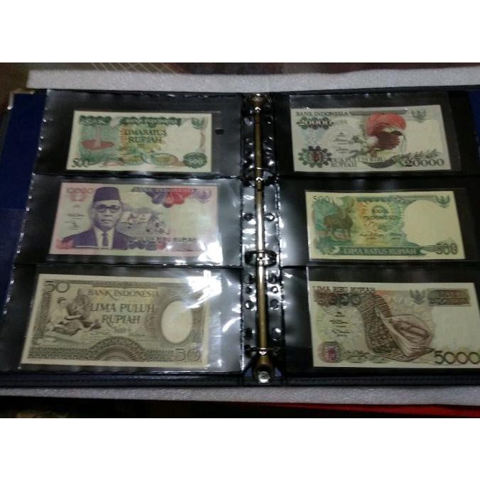 

[[COD]] Album map koleksi uang kertas paper money - bisa refill BOOM SALE Kode 854