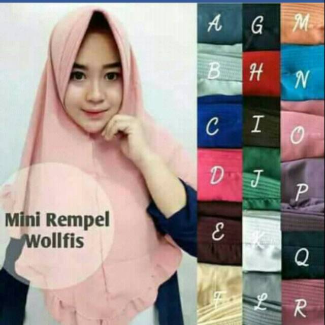 Jilbab rempet pet jilbab instan jilbab khimar jilbab pet antem