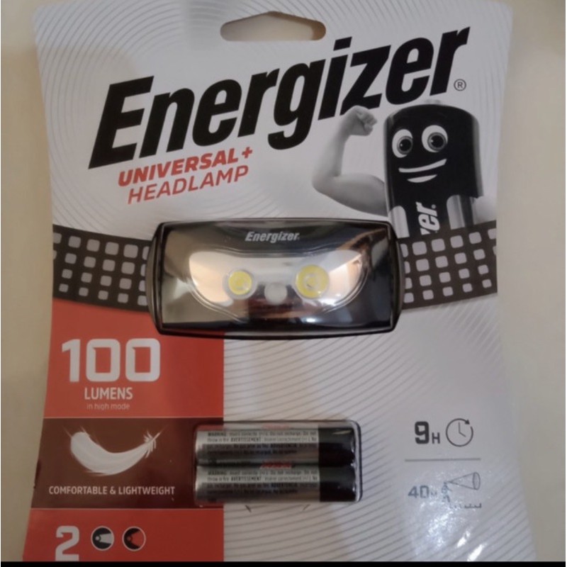 Senter Kepala Energizer 3 LED Headlamp Headlight