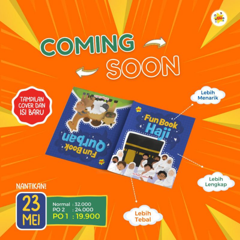 [NEW BOOK] Buku Anak Islami | Rayya Creativa - Fun Book Haji & Qurban (2 in 1)