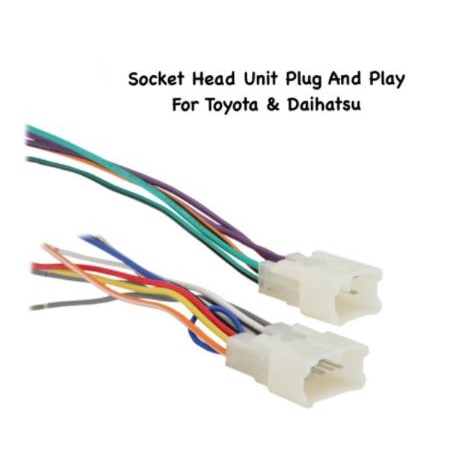 kabel soket toyota, power + speaker