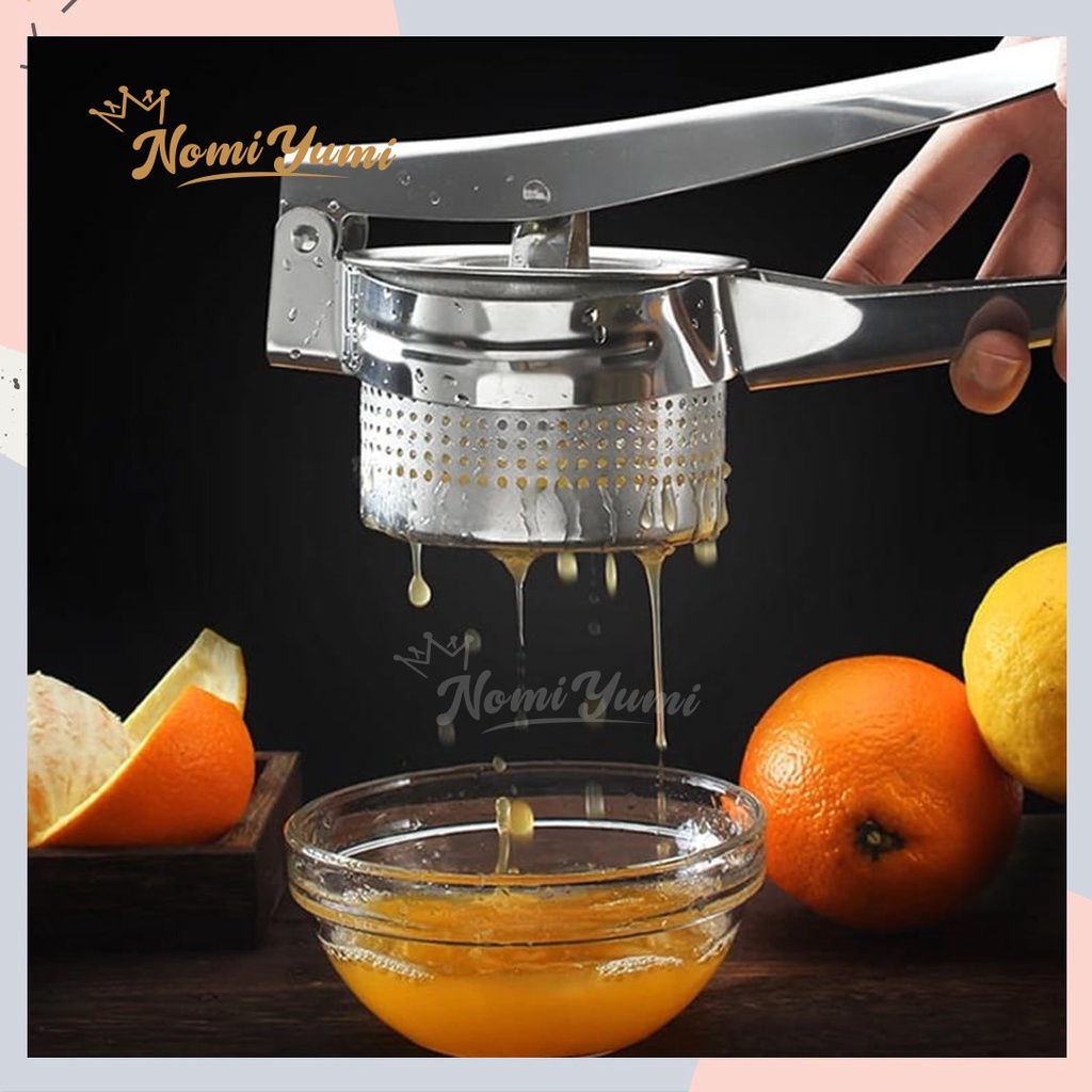 NomiYumi - Alat Pres Kentang Wortel Potato Masher Pemeras Buah Serbaguna Juicer Manual