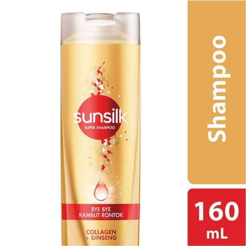 Sunsilk Super Shampo Collagen+Ginseng 160ml