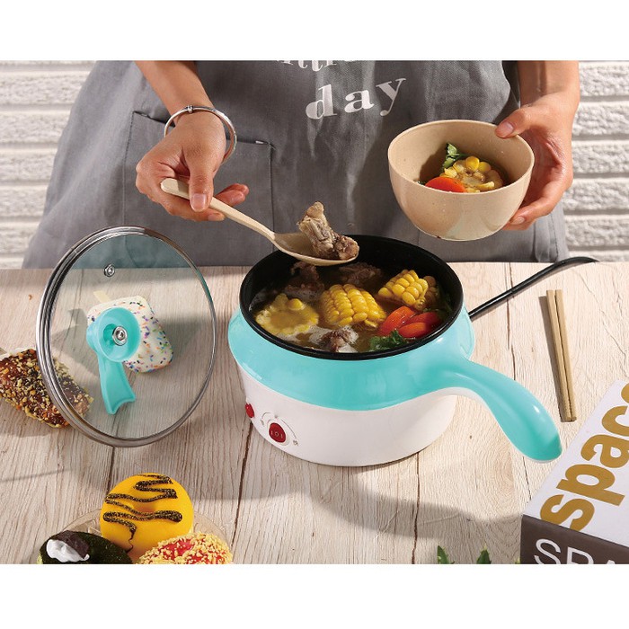 Fry Pan Panci Listrik Panci Lapisan Keramik Pan M1146