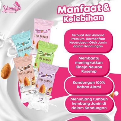 Susu Almonde Ibu Hamil Program Hamil  ALMONDE PREMIUM ALMOND untuk ibu hamil &amp; Program Hamil