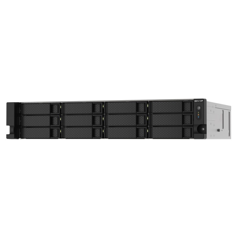 QNAP TS-1253DU-RP 4GB RAM 12-Bay NAS Rackmount Storage External Cloud