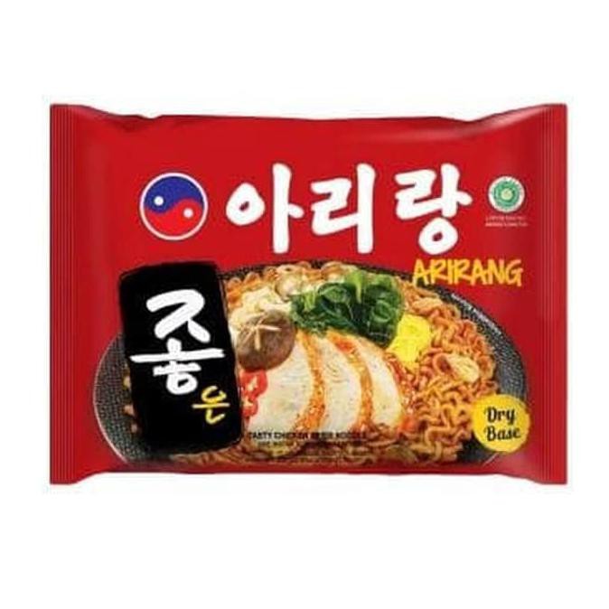 

Arirang Tasty Chicken Fried Noodle Korean ramen Halal MUI