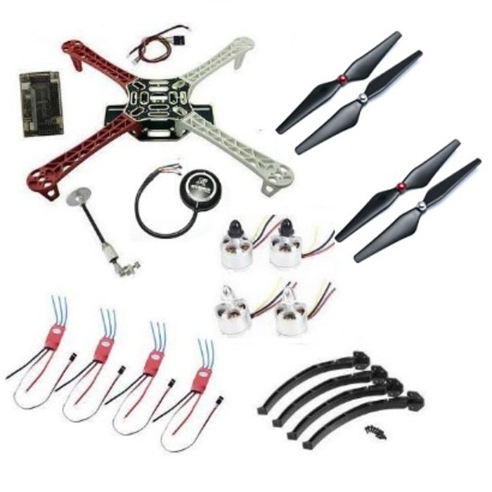 F450 Quadcopter Kit Frame APM 2.6 GPS M8N ESC Simonk 1045 Propeller