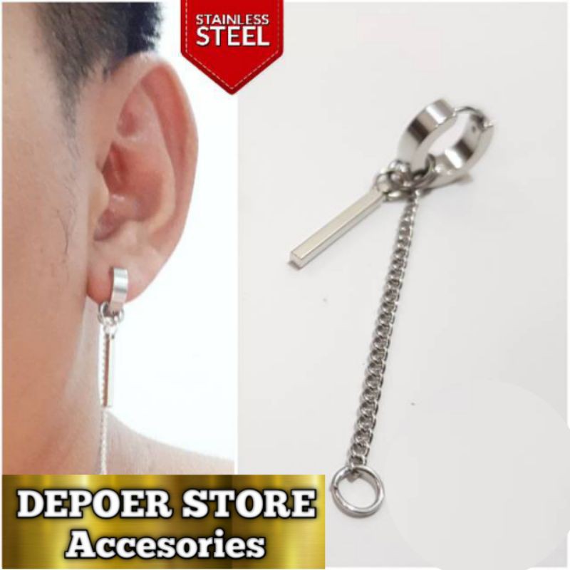 ANTING GANTUNG STYLE KOREA JEPIT&amp;TINDIK