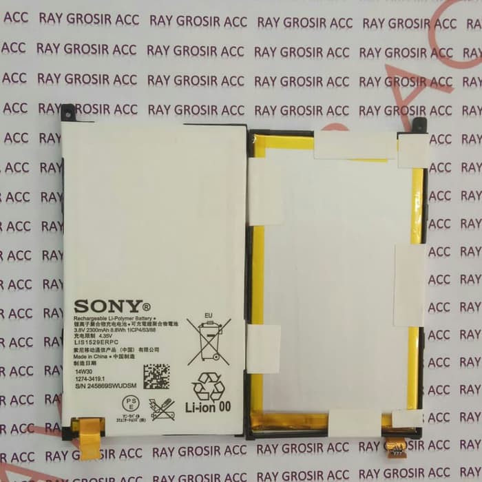 Baterai Original Sony Xperia Z1 mini Z1C SO-02F Z2 D5503 LIS1529ERPC