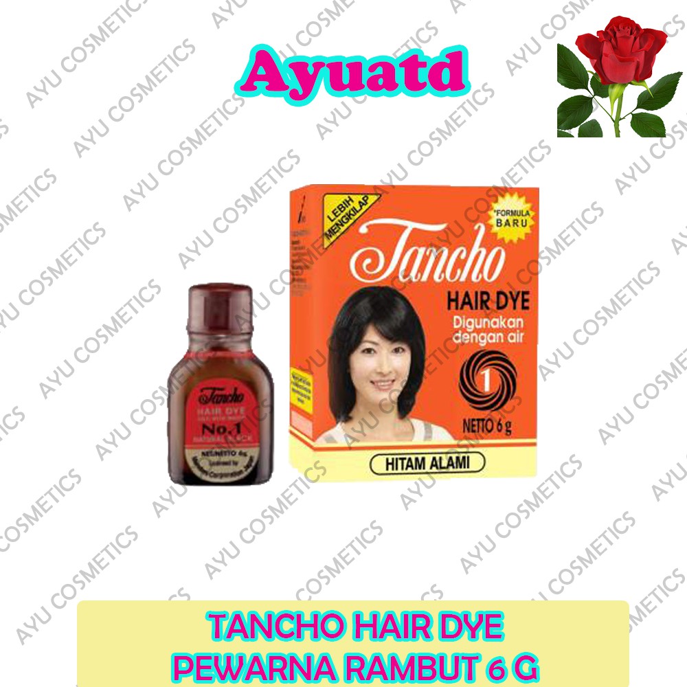 Tancho Hair Dye Pewarna Rambut 6 g