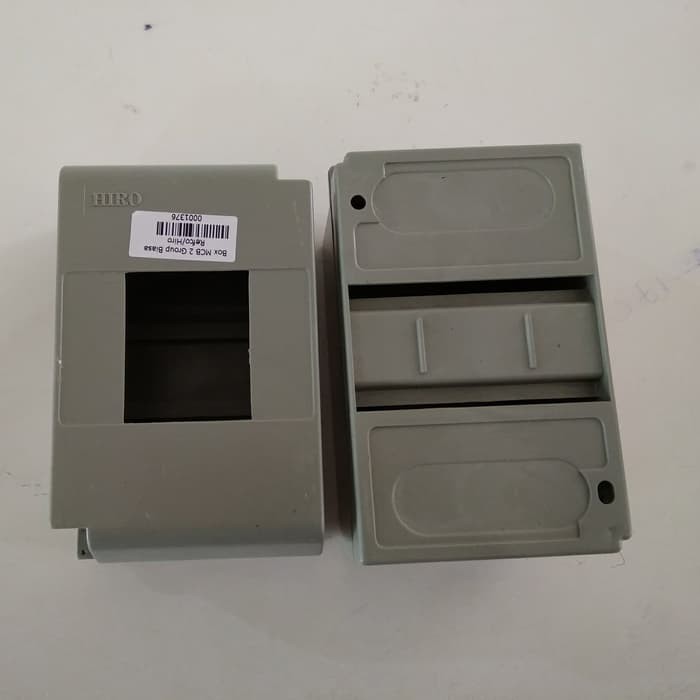 1pcs Box MCB 2 Group Hiro Rumah MCB 2 Group kotak MCB Box 2group Hiro
