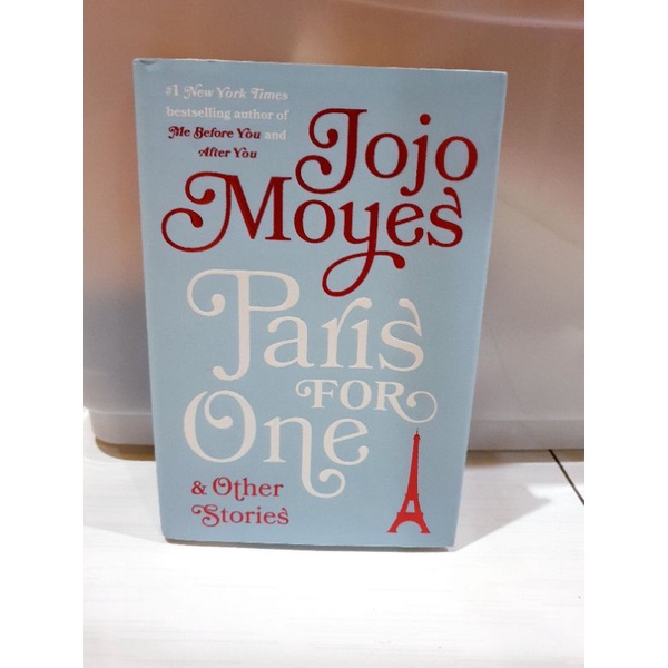 ENGLISH NOVEL PARIS FOR ONE JOJO MOYES