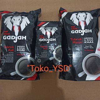 Kopi Cap Gajah / Kopi Tubruk bubuk cap Gadjah Kopi sachet gajah