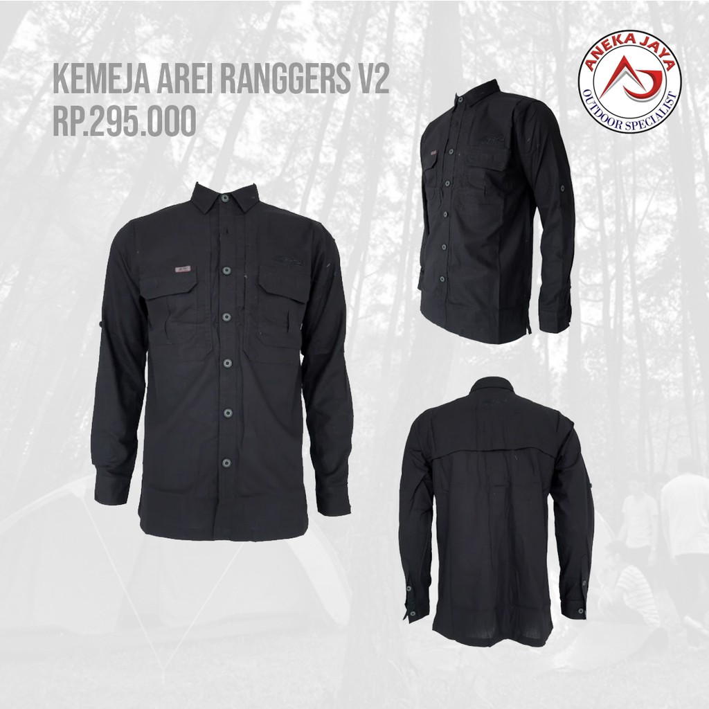 KEMEJA PANJANG AREI RIPSTOP RANGGERS V2