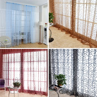 READY STOCK Dekorasi Rumah Gorden Motif Ukiran Bahan Kain READY STOCK Dekorasi Rumah Gorden Motif Ukiran Bahan Kain