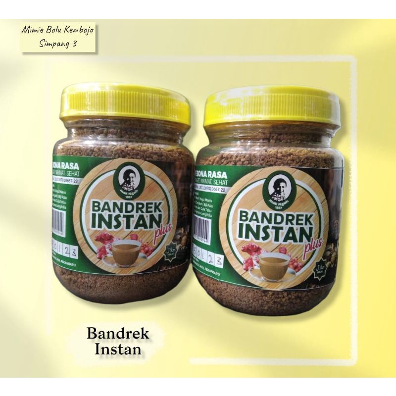 

Bandrek instan