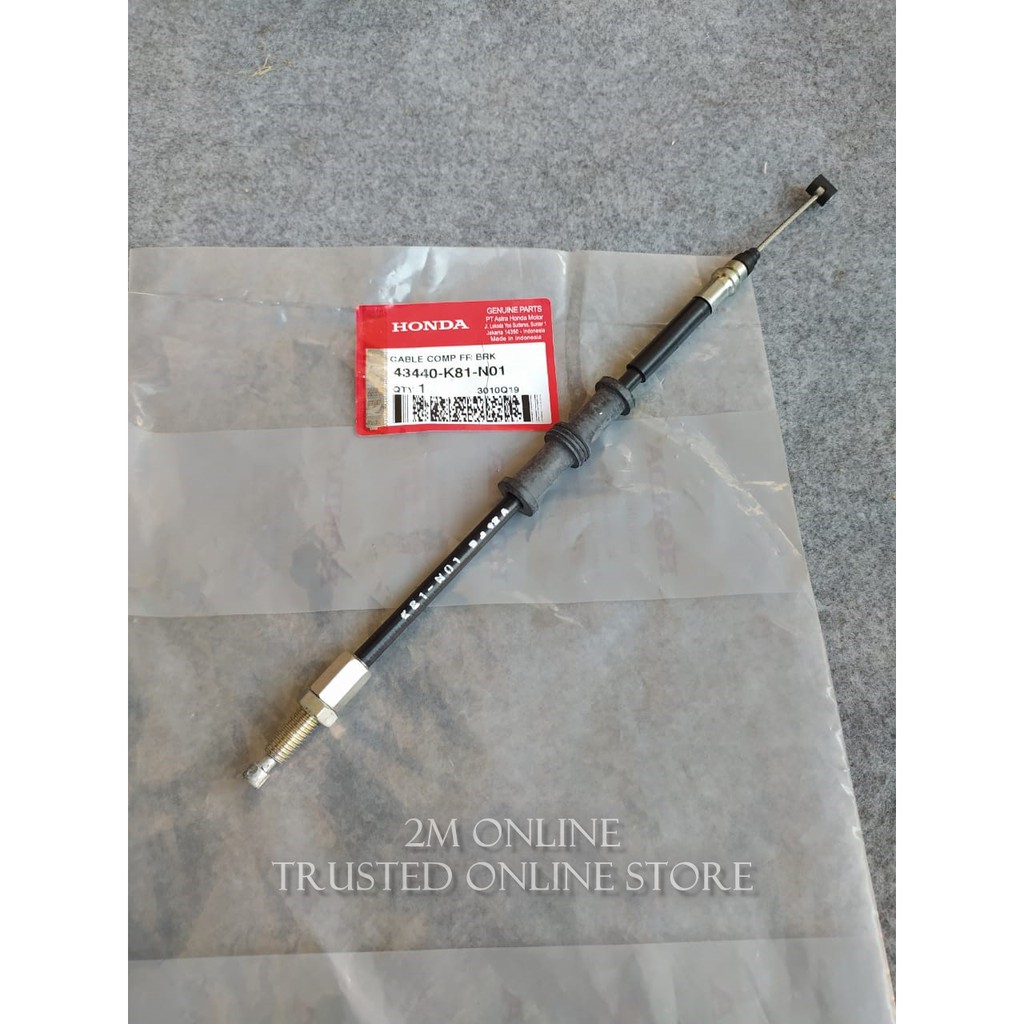 Mdr CABLE COMP FR BRK KABEL REM CBS PENDEK BEAT ESP ORI AHM 43440-K81-N01