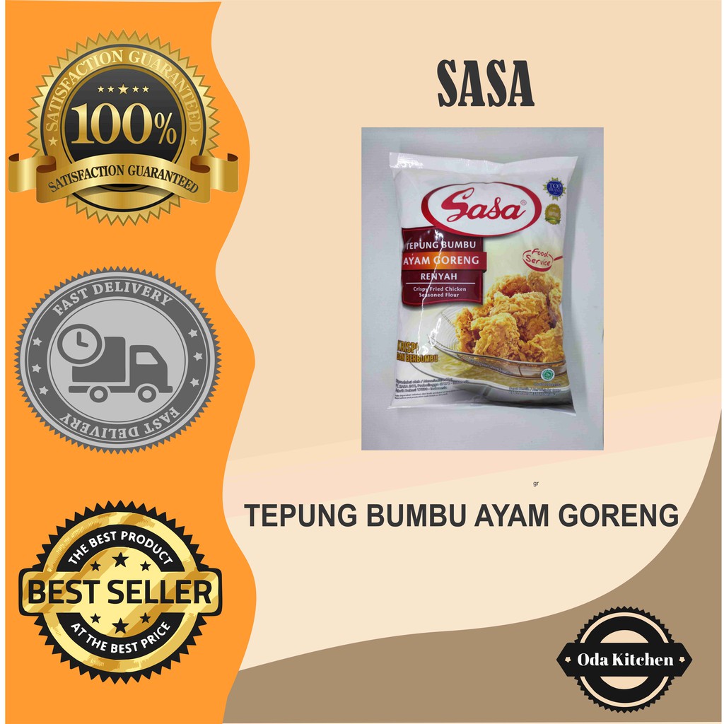 

SASA TEPUNG BUMBU AYAM GORENG 900gr FOOD SERVICE
