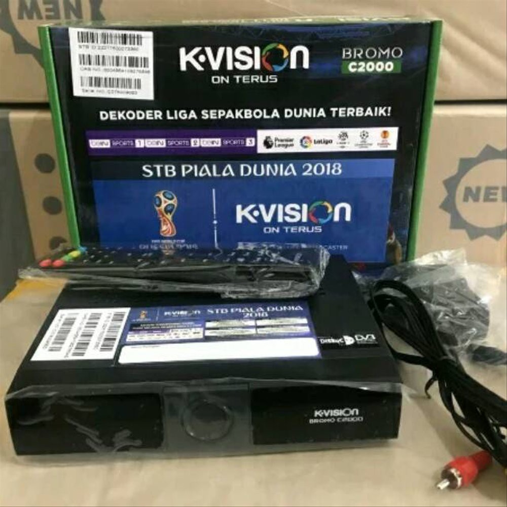 Receiver Kvision C2000 NEW VERSI Bisa On Di C Band Atau Ku Band