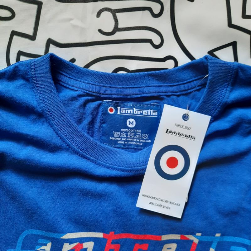 kaos scooter lambretta graphic