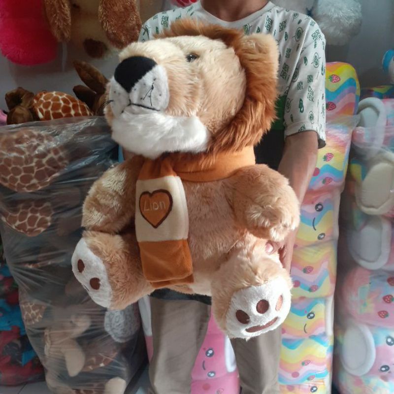 Boneka singa  Syal XL SNI (45cm)