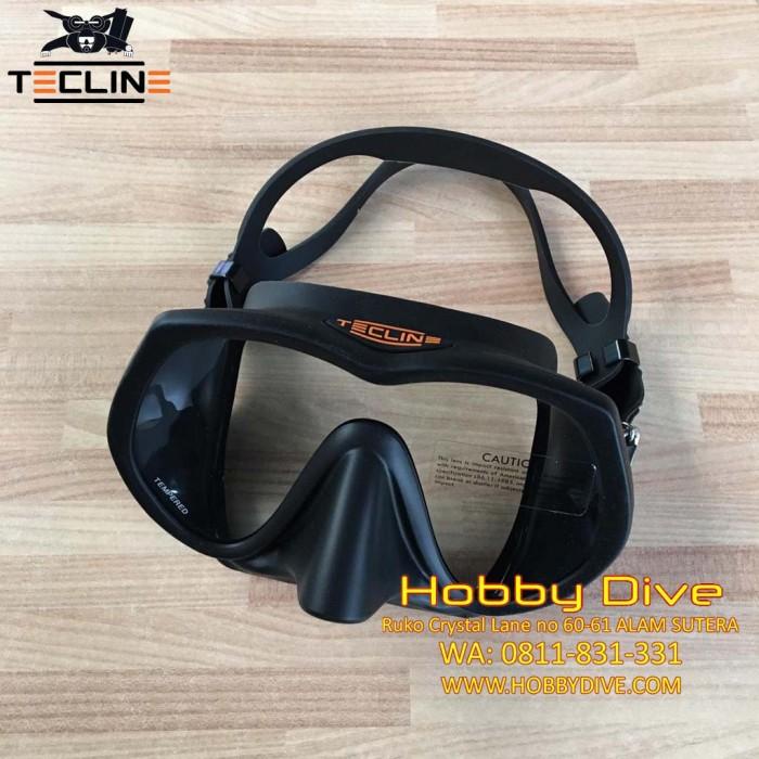 Mask | Tecline Frameless Super View Mask - Scuba Diving