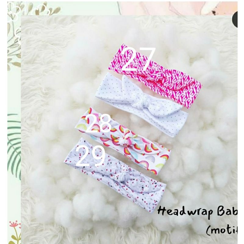 Bandana Anak / Bando Anak / Bandana Bayi / Bando Bayi / Headband Anak