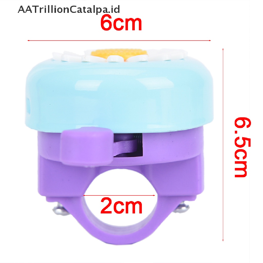 Aa Bel Sepeda Anak Bentuk Bunga Trillioncatalpa Multi Warna