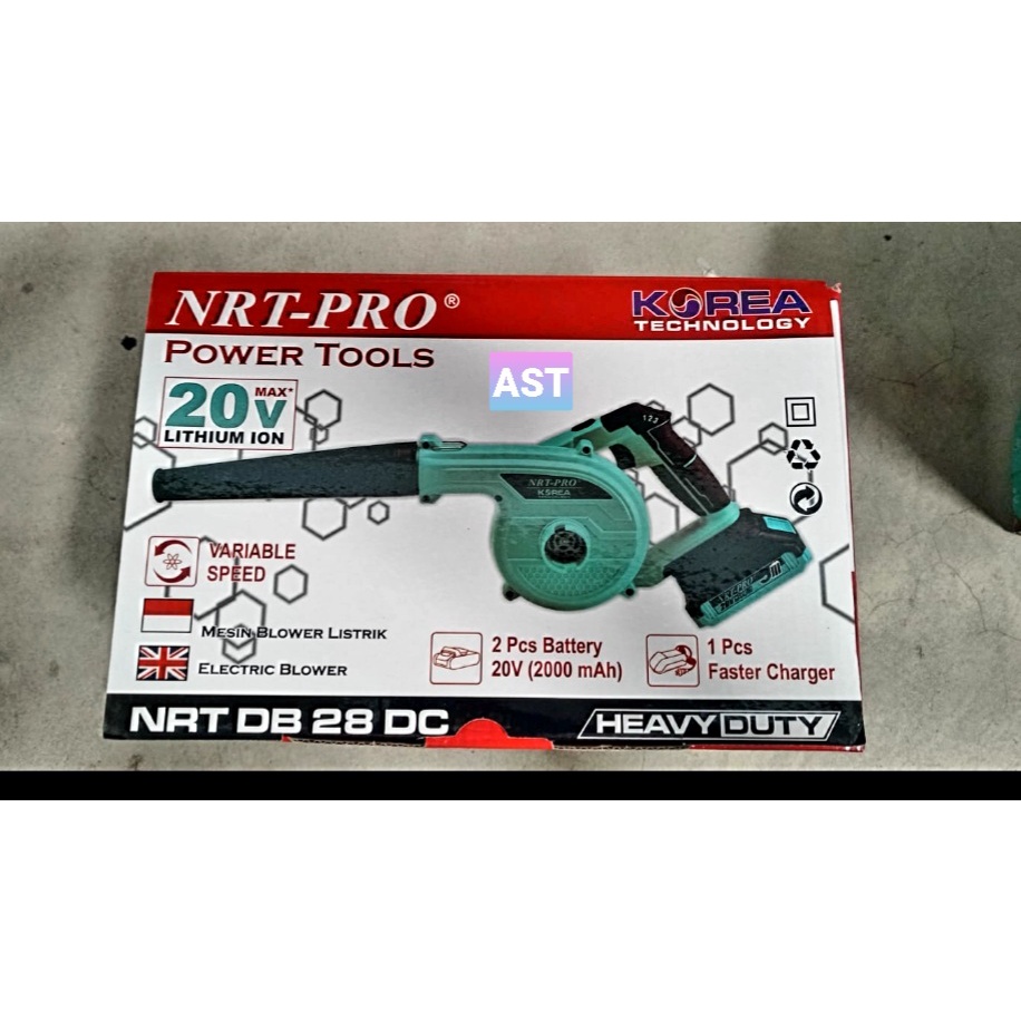 HAND BLOWER & VACUUM CORDLESS DB 28 DC - MESIN BLOWER TANGAN LISTRIK  DB 28 DC  / NRT-PRO