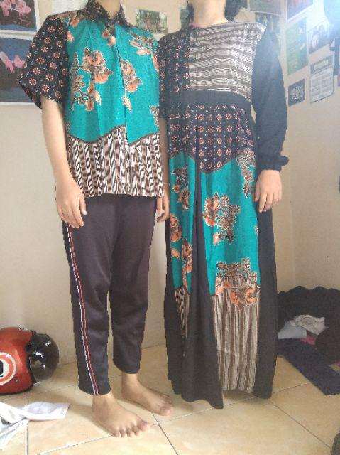 Aba Agen Baju  - Couple Kamajaya Setelan Batik
